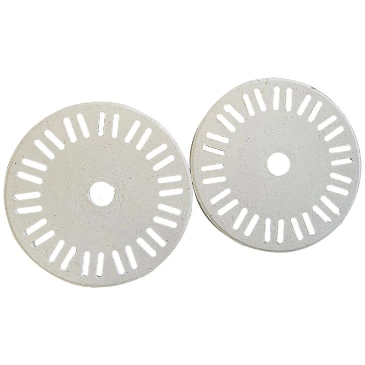 Industrial Mullite Sillimanite Discs Alumina Refractory Discs For Heater Supports