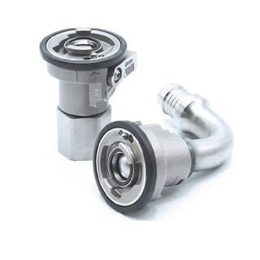 전체 흐름 이중 인터록 커플링